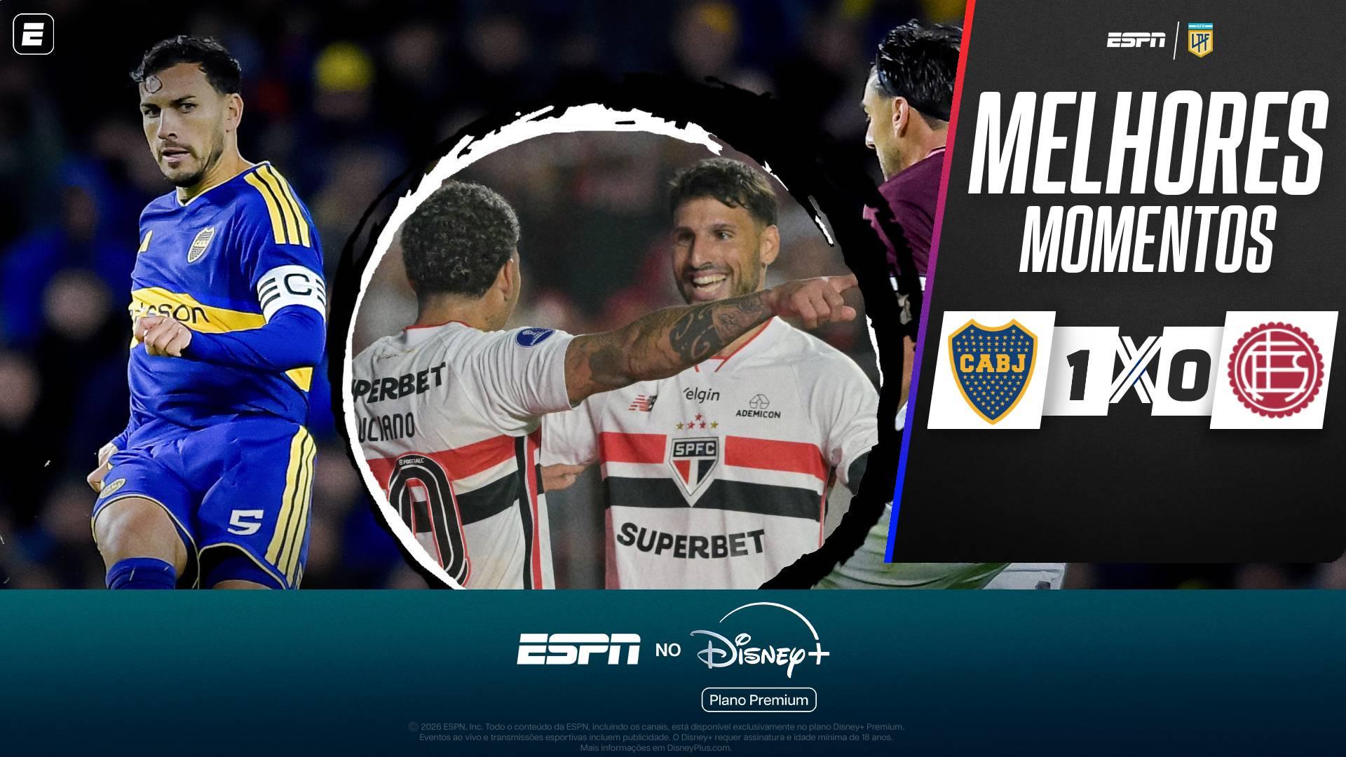 Alô, São Paulo! Boca Juniors busca vitória heróica contra o Lanús no último lance em jogo marcado por volta de Paredes; veja como foi