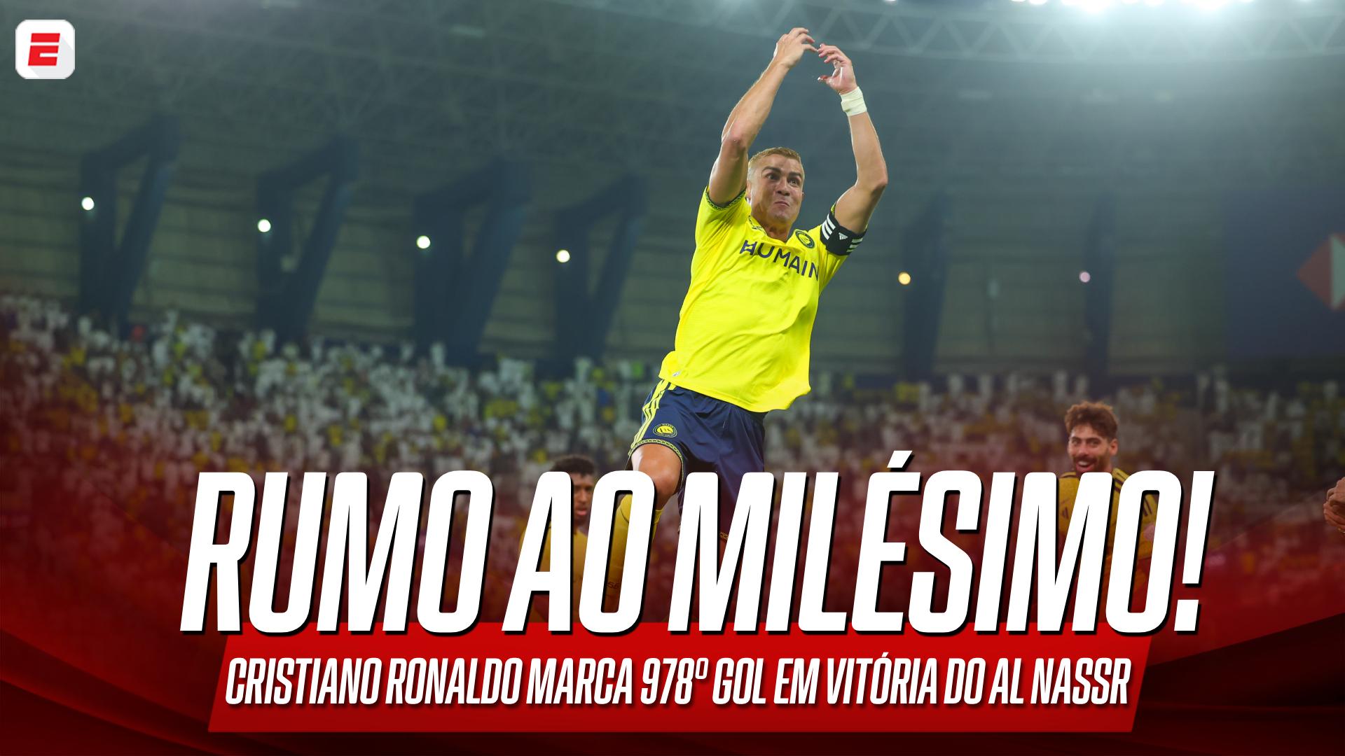 Cristiano Ronaldo marca gol número 978 em vitória do AL Nassr; VEJA como foi