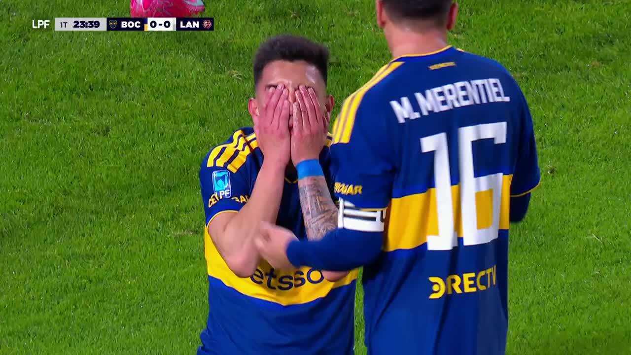 ¿Cómo no fue gol? Velasco se perdió el primero de Boca