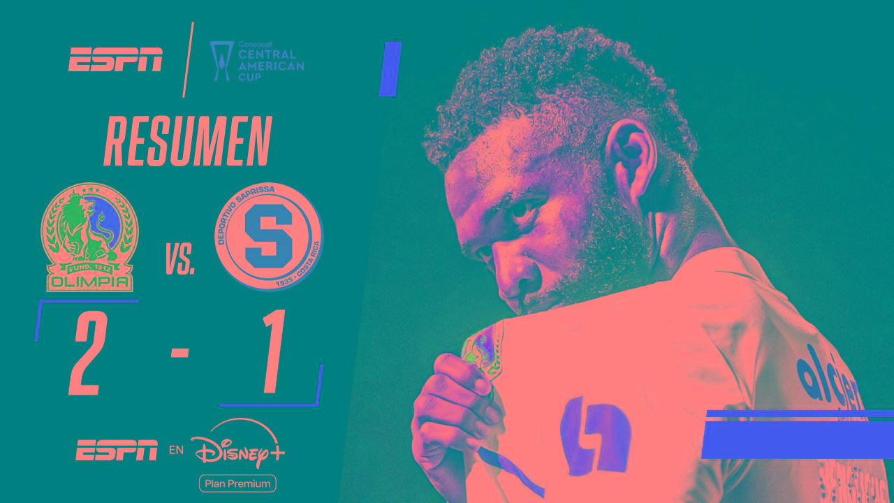 Olimpia venció a Saprissa y subió a la cima del Grupo C en la Central American Cup