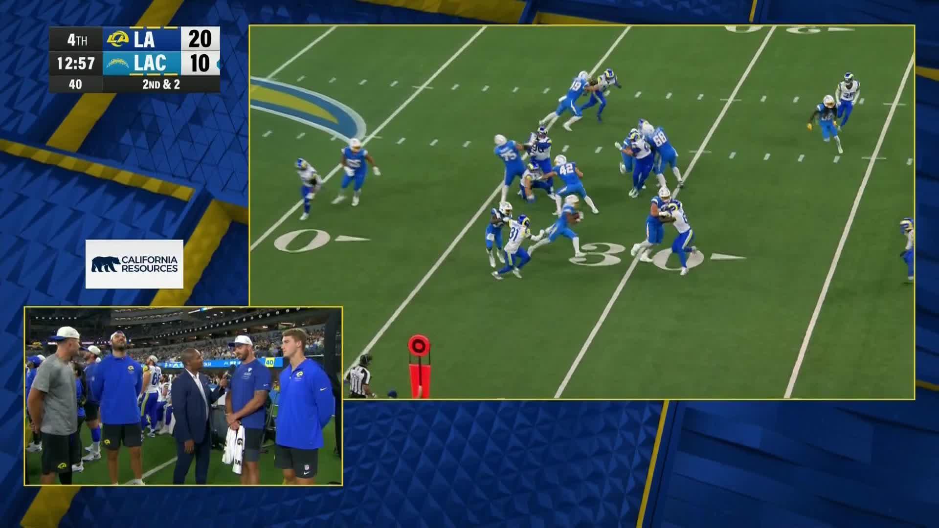 ¡Qué rapidez! Greg Desrosiers Jr. rompe la defensa con TD de 34 yardas