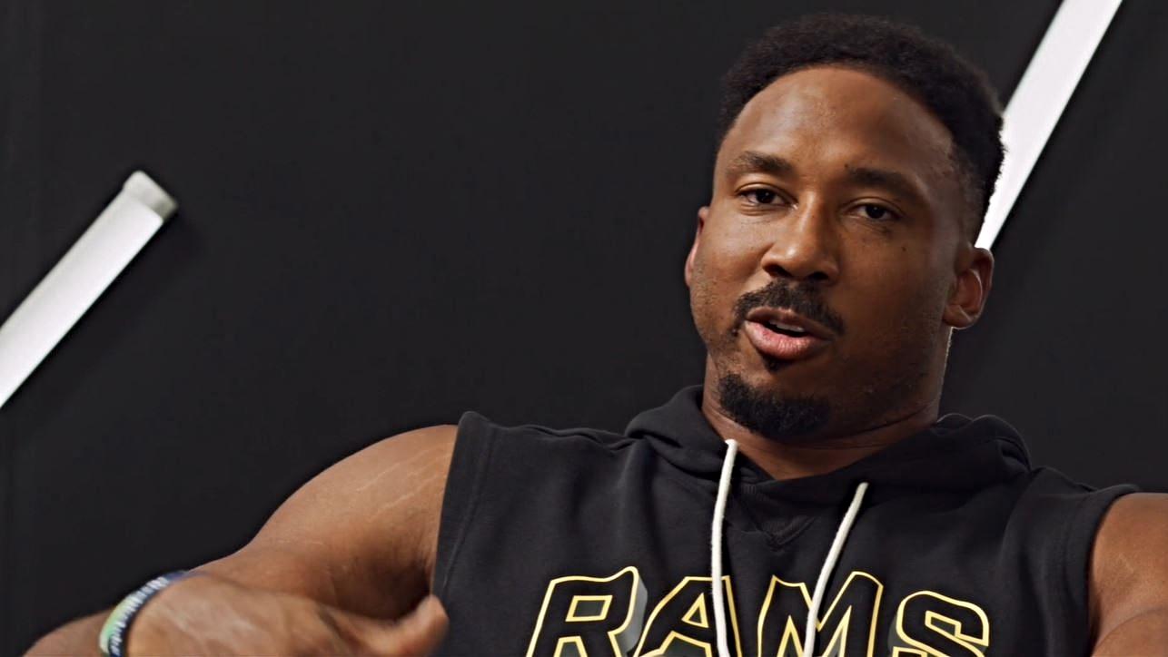 Myles Garrett recounts 'shock and joy' of being traded to Rams