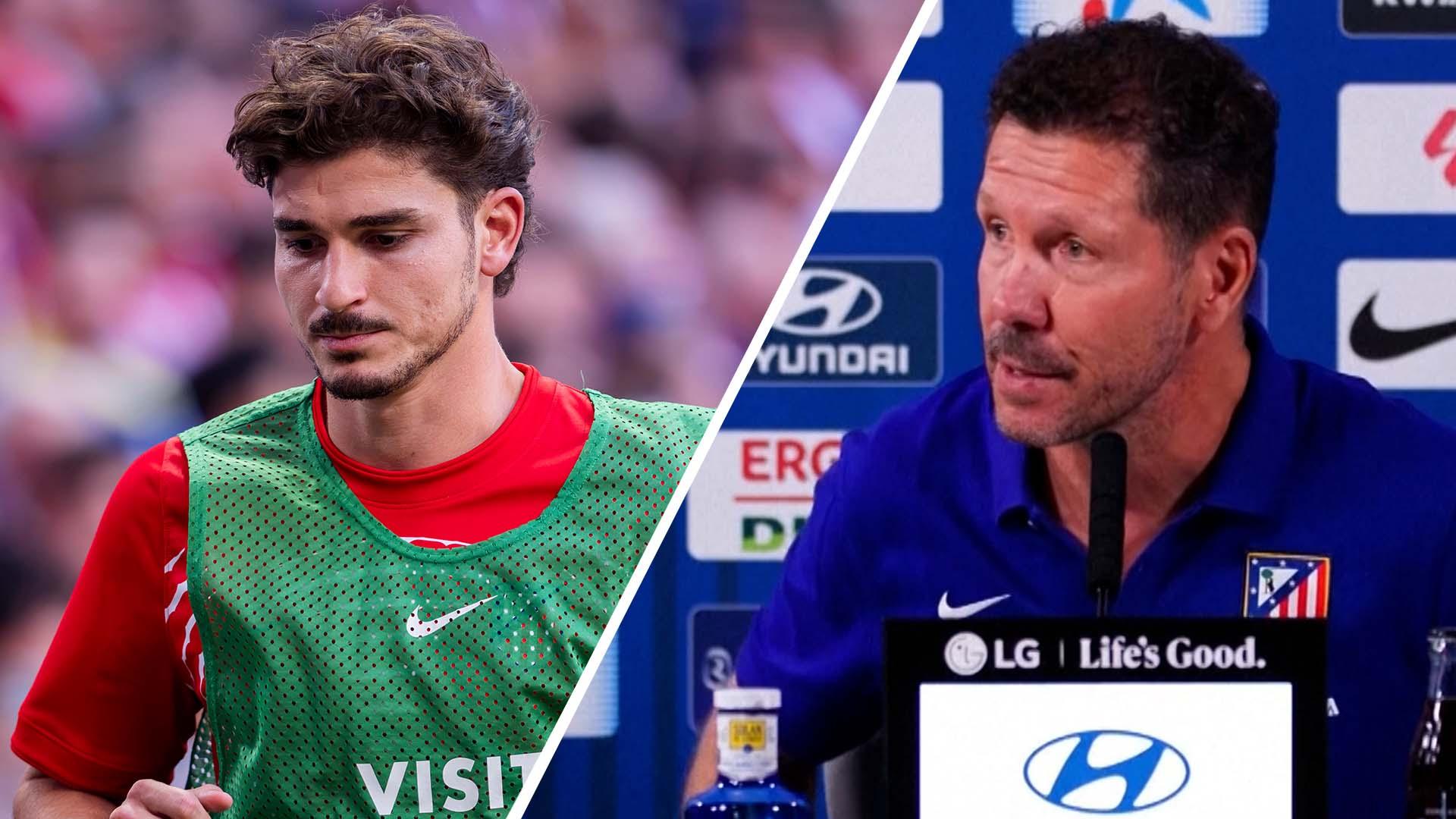 Simeone stands firm on keeping 'important' Alvarez at Atletico