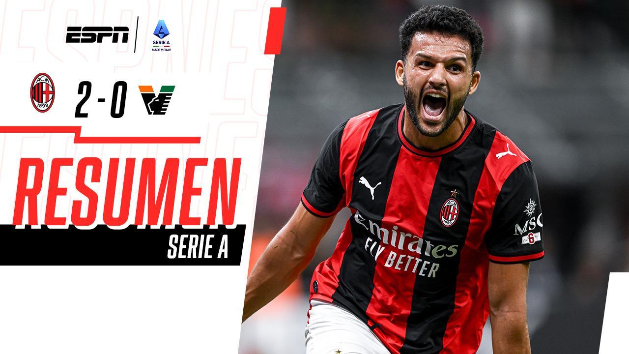 AC Milan firma su segundo triunfo al superar a Venezia