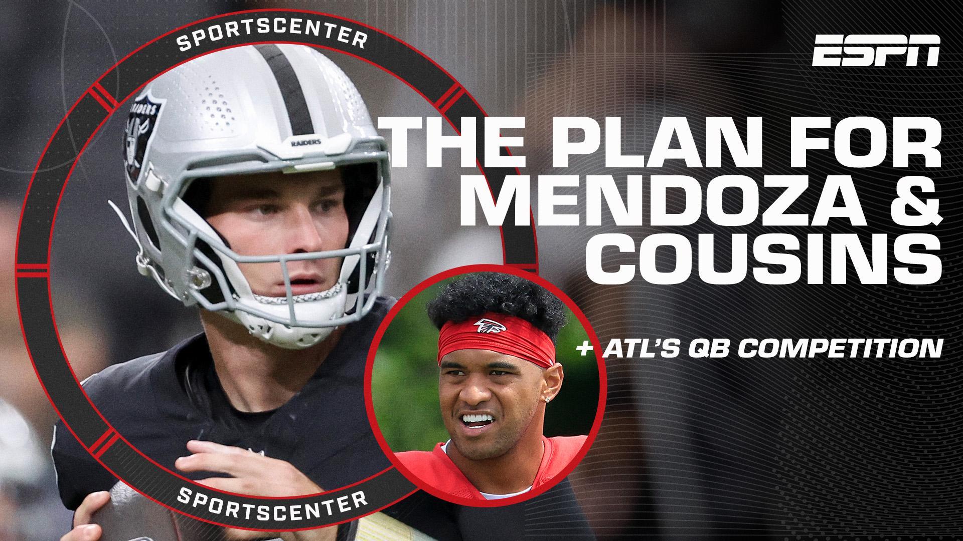 Louis Riddick says the Raiders will be patient with Fernando Mendoza