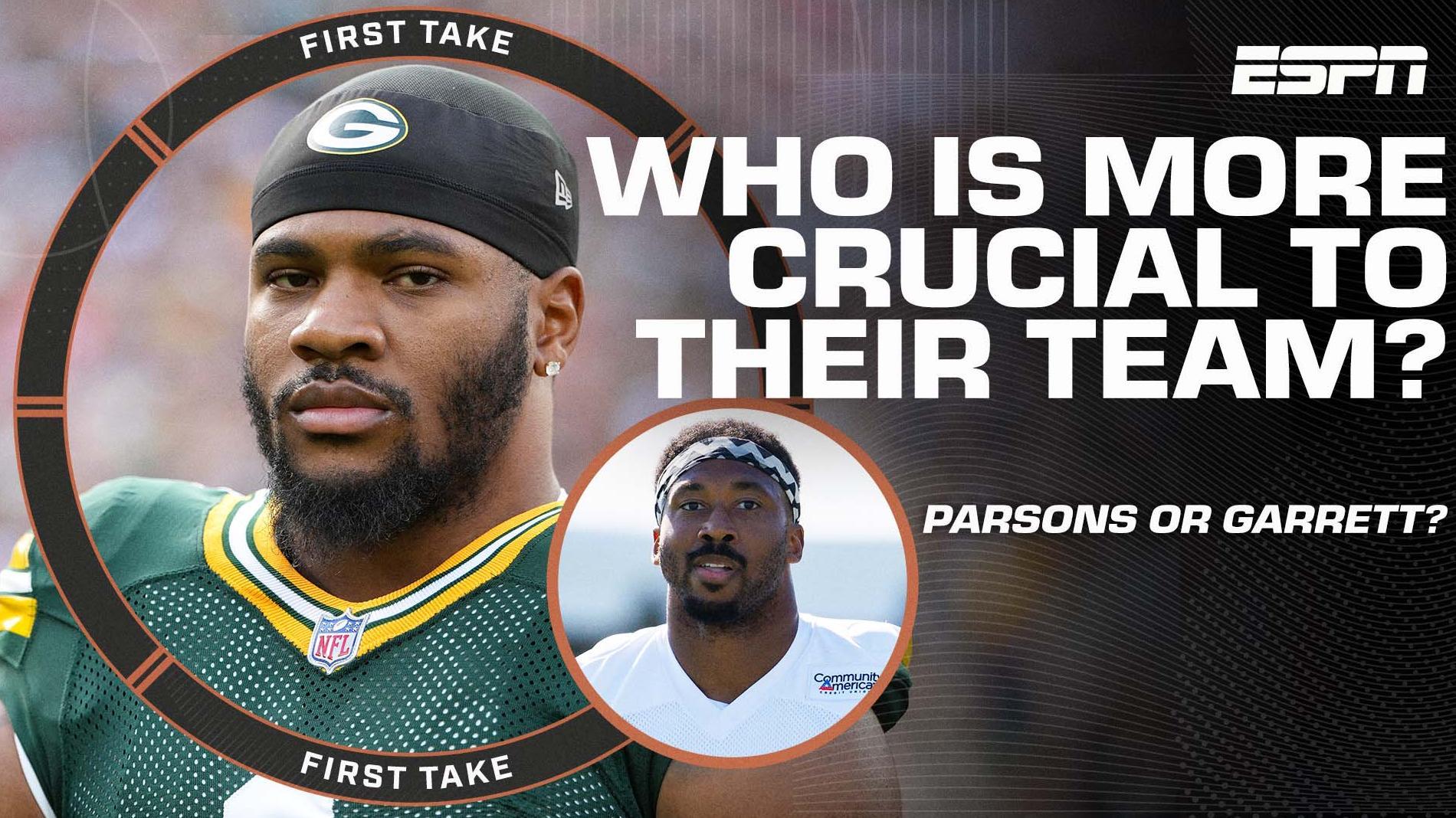Who is more important to their team's success: Parsons or Garrett?