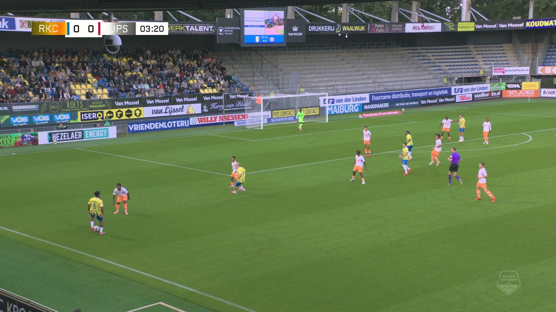 Geweldige goal met eerste balcontact | Samenvatting RKC Waalwijk - Jong PSV