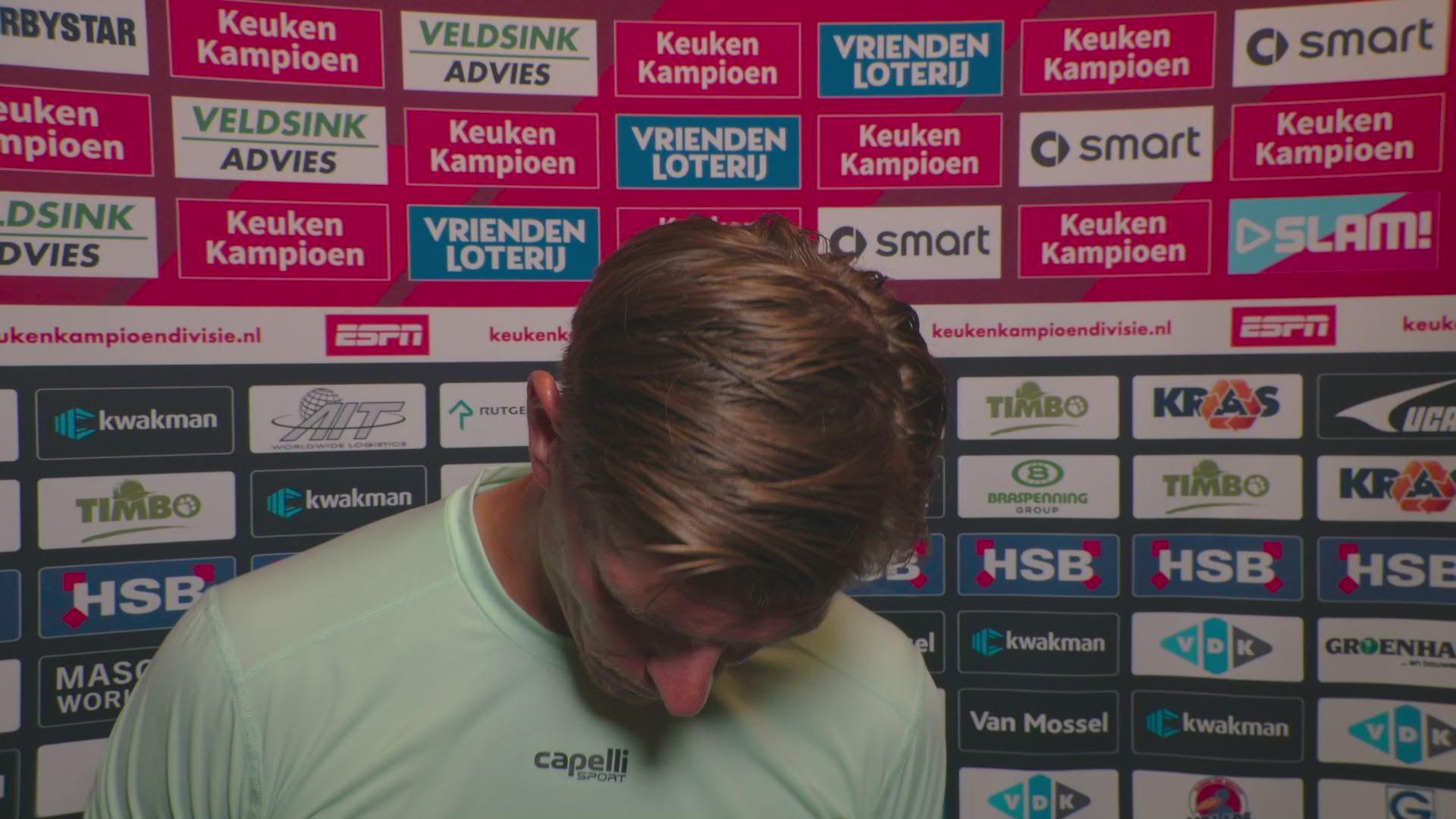 Raatsie na flinke nederlaag tegen FC Volendam: "Van onze kant was het gewoon dramatisch"