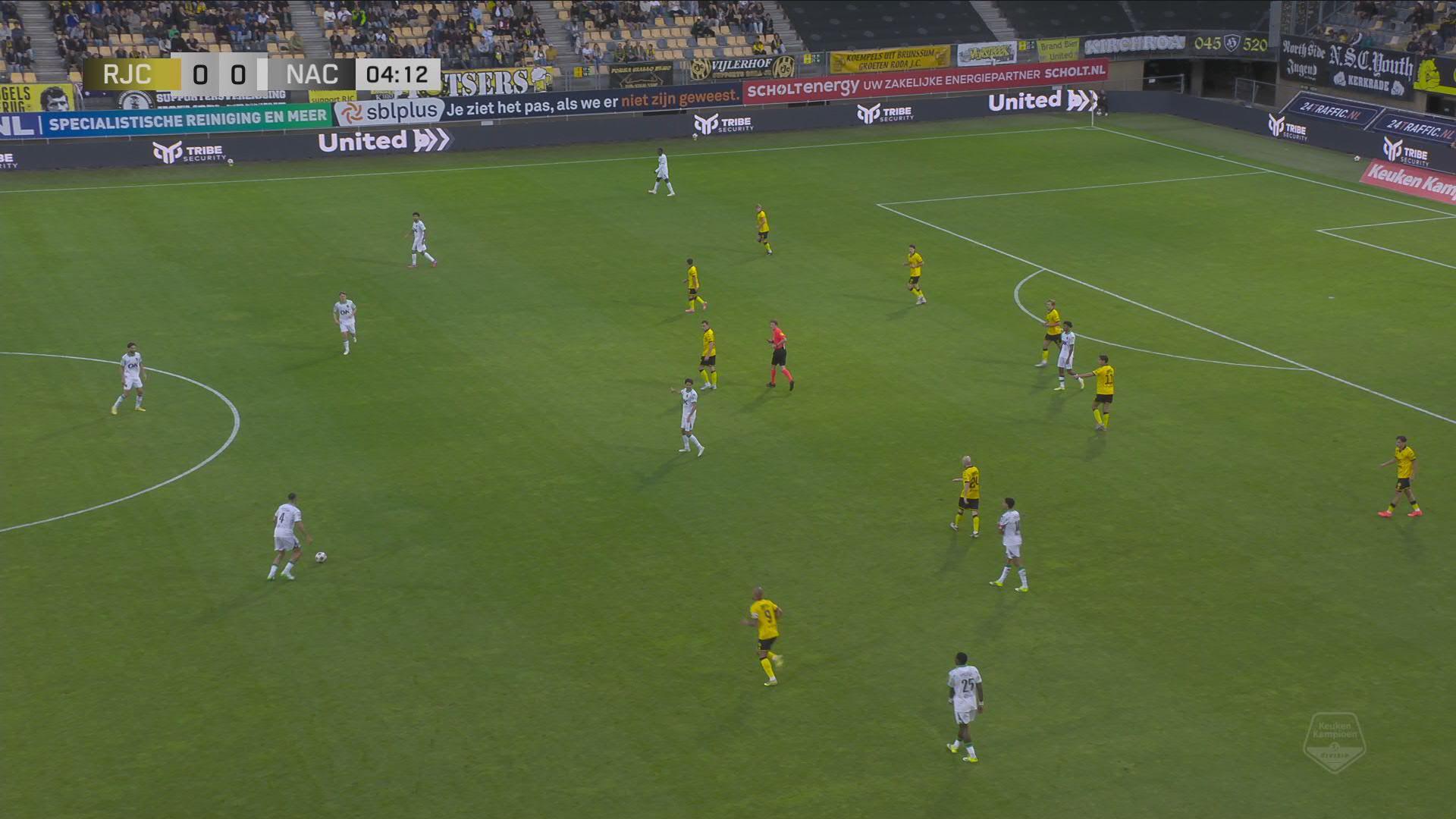 Teams blijven 90 minuten in evenwicht | Samenvatting Roda JC - NAC Breda