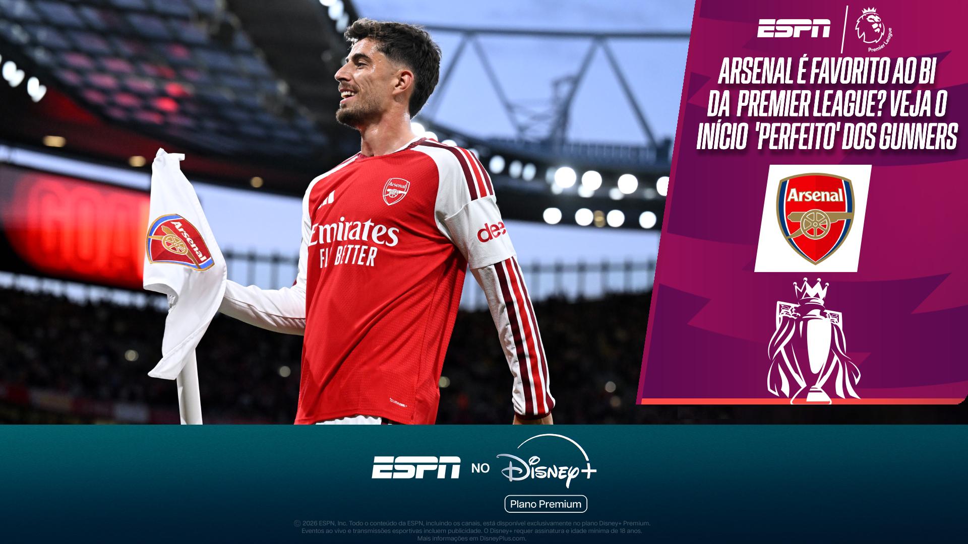 Favorito ao bi? O início avassalador do Arsenal na Premier League