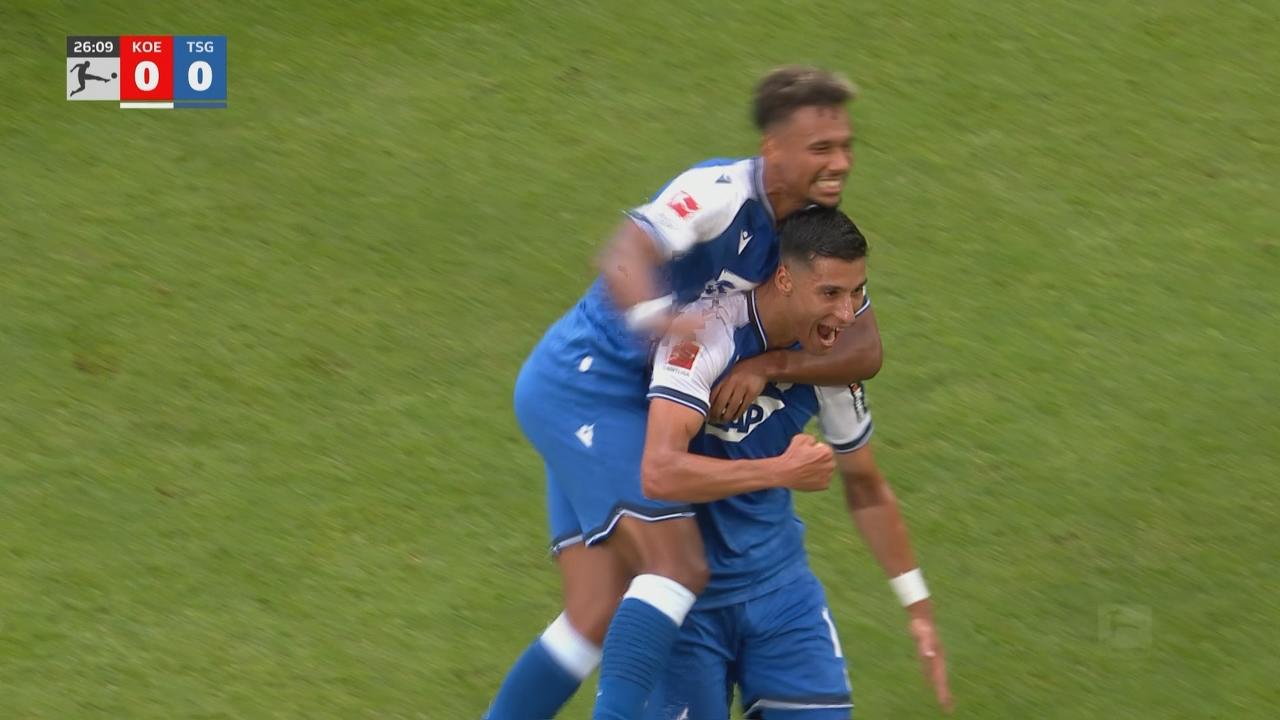 ¡Combinación perfecta! Daghim puso el 1-0 ante Koln