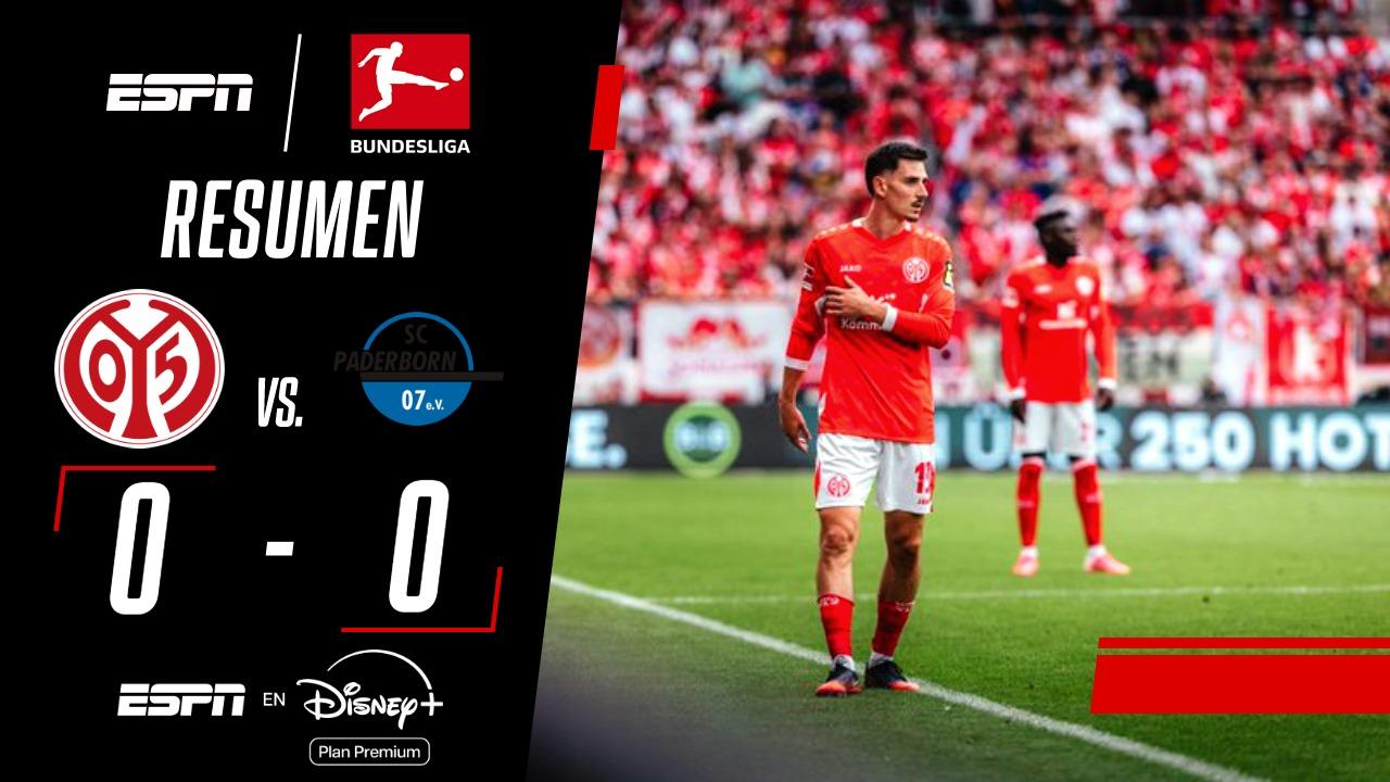 Mainz y Paderborn igualaron 0-0 en el inicio de la Bundesliga