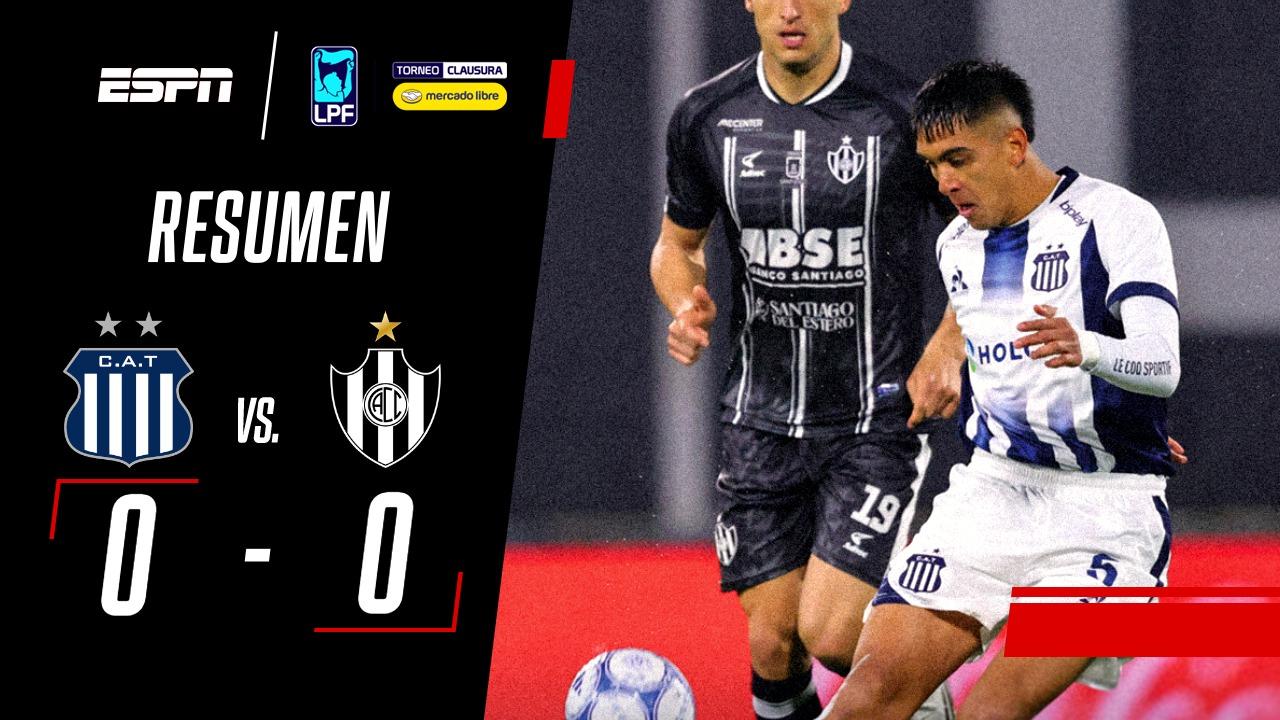 No pudieron quebrar el empate: fue 0 a 0 entre Talleres y Central Córdoba