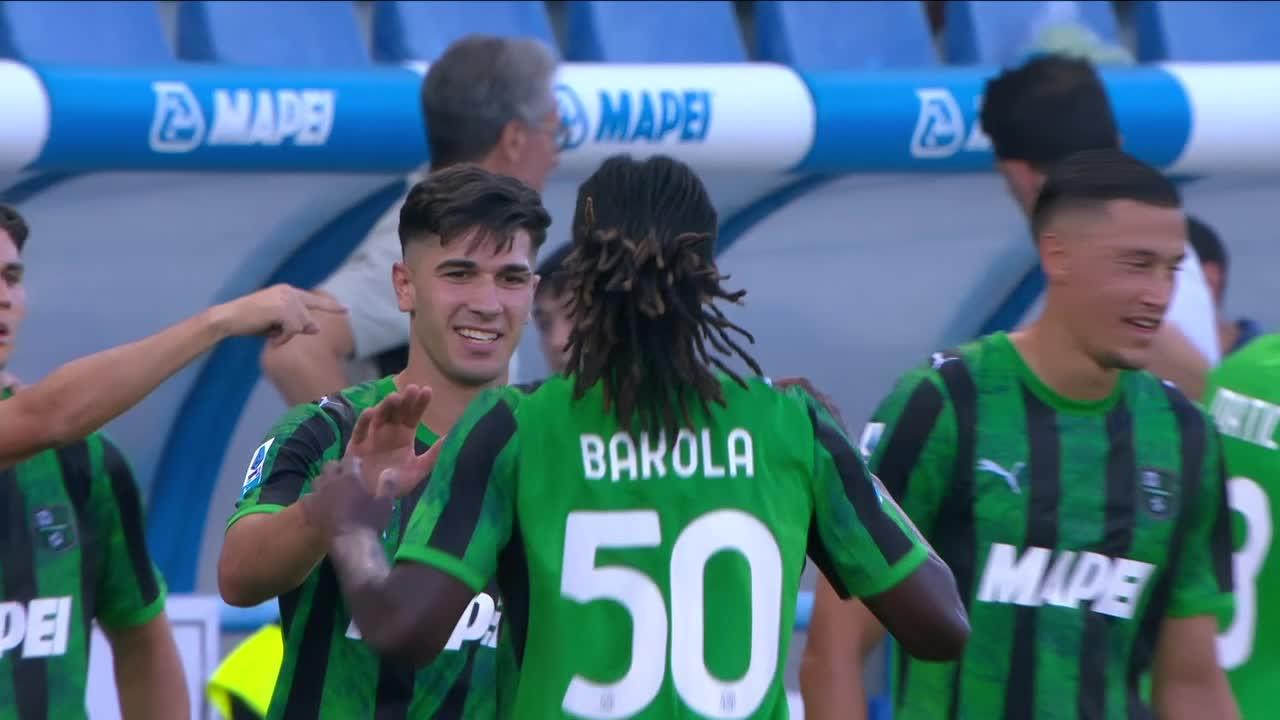 Tremendo gol de Volpato para el 1-0 del Sassuolo