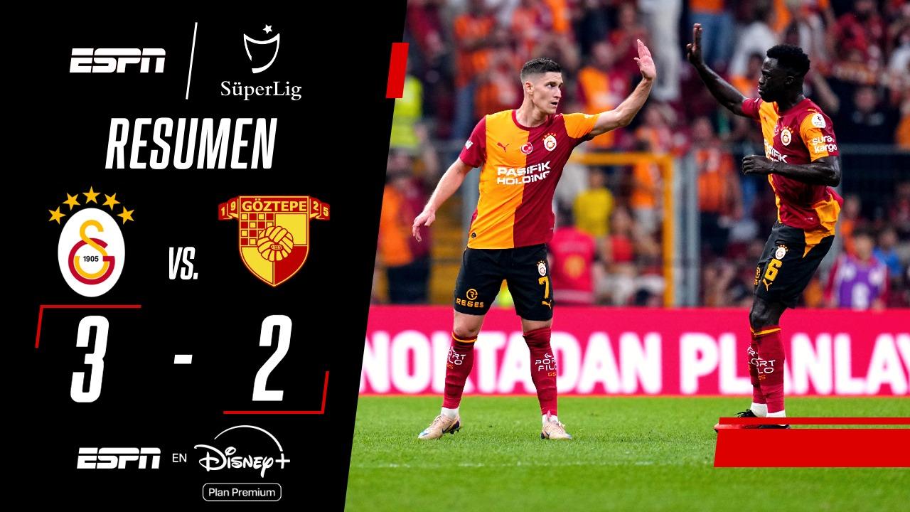 Con gol de Davinson Sánchez, Galatasaray ganó 3-2