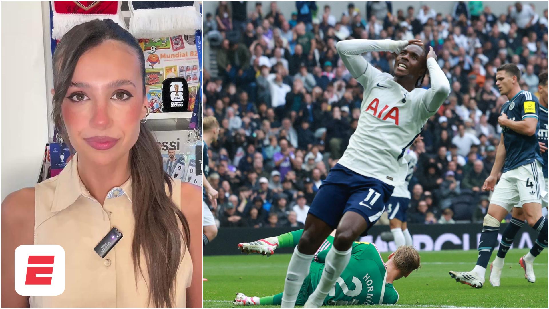 Tottenham, ni punto ni goles
