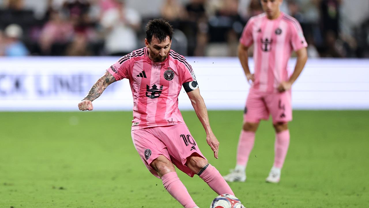 ¡Para cerrar el estadio: Messi y su cuarto gol para Inter Miami!