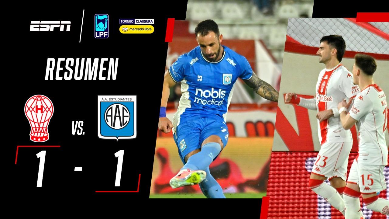 Un gol por lado: Huracán y Estudiantes (RC), a mano en el Ducó