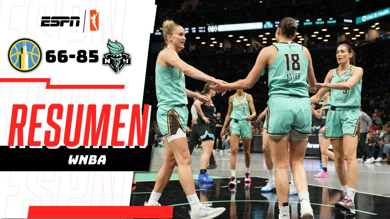 Han Xu lideró a Liberty con 19 puntos para derrotar a Sky 85-66