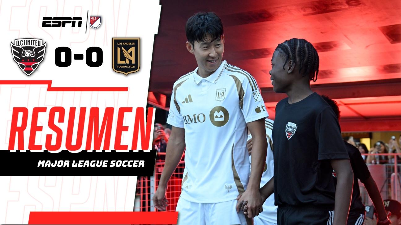 ¡Donas para el café! DC United y LAFC no se hicieron daño