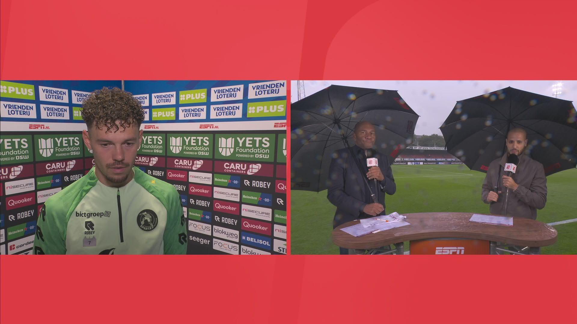 Van Bergen na zijn eerste basisplaats van het seizoen: "Voor mij persoonlijk een prima pot"