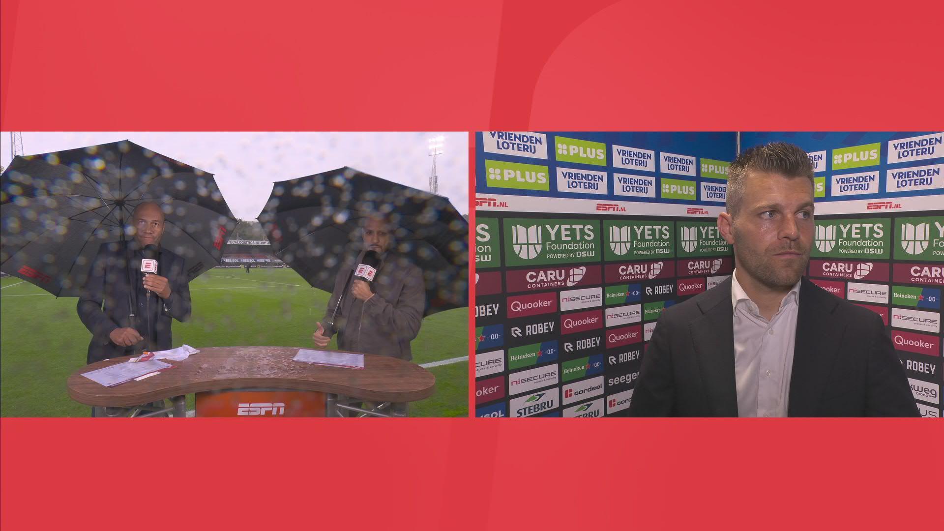 Den Uil lovend over Mitchell van Bergen: "Zou hem graag willen hebben"