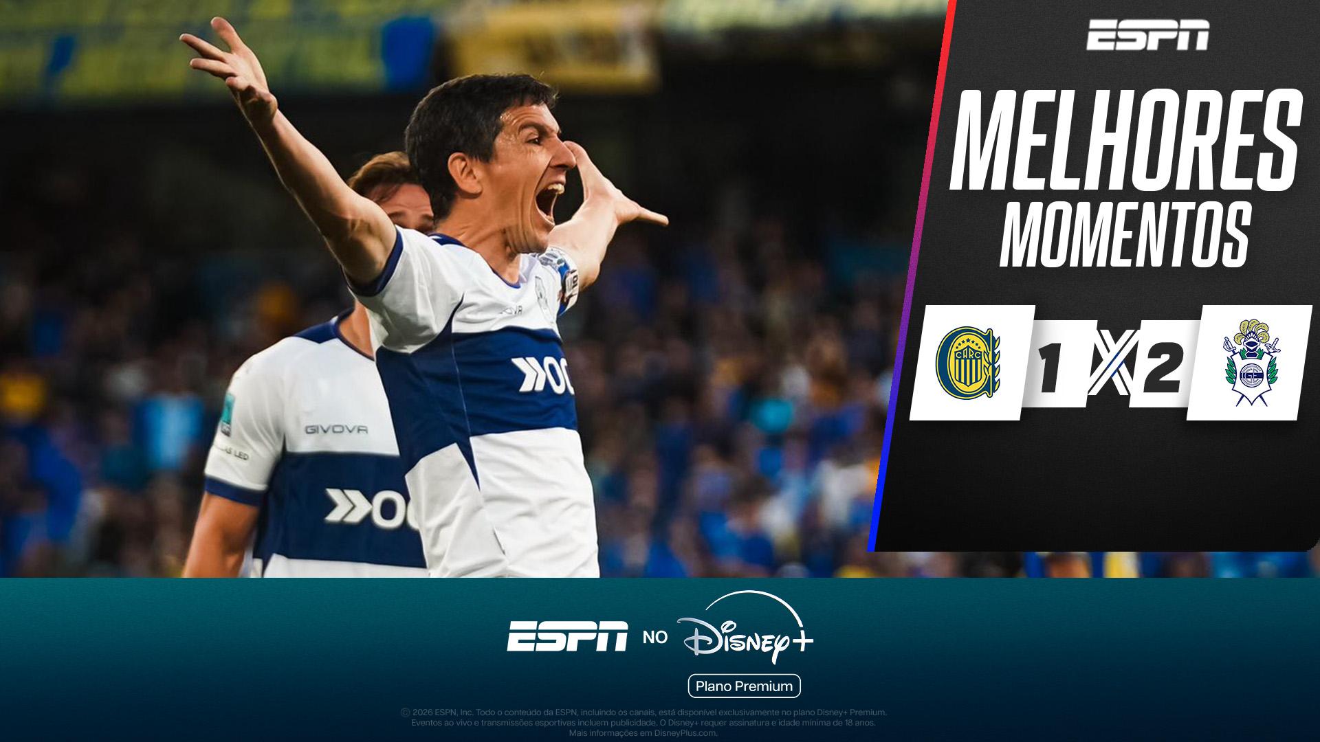 Rosario Central 1 x 2 Gimnasia La Plata no Campeonato Argentino: VEJA os melhores momentos