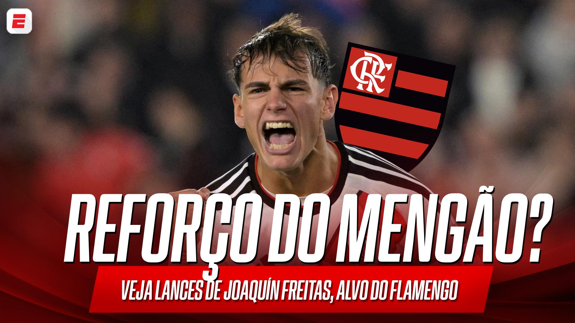 Bom negócio para o Flamengo? Veja lances de Joaquín Freitas, do River Plate, que entrou na mira do Rubro-Negro
