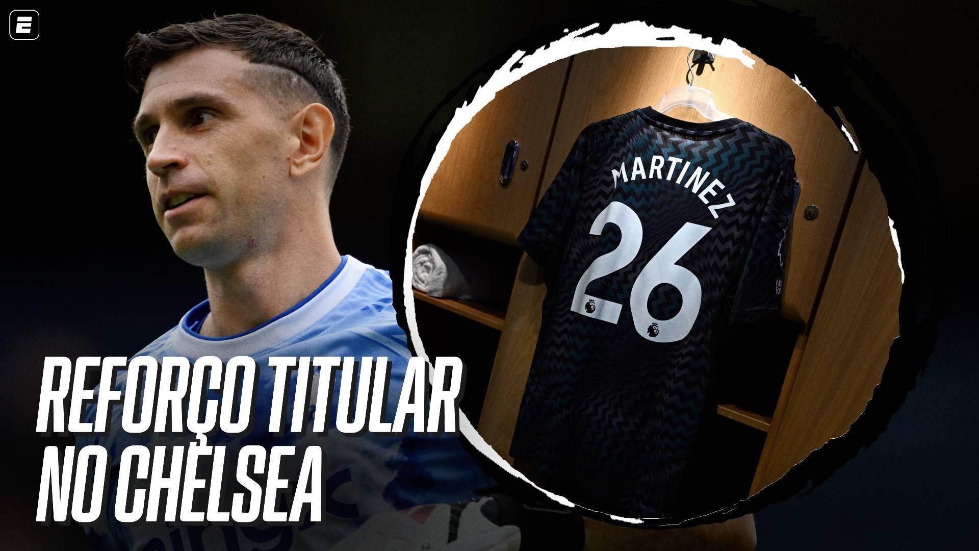 Dibu Martínez titular! Goleiro da Argentina vira reforço do Chelsea horas depois de anúncio