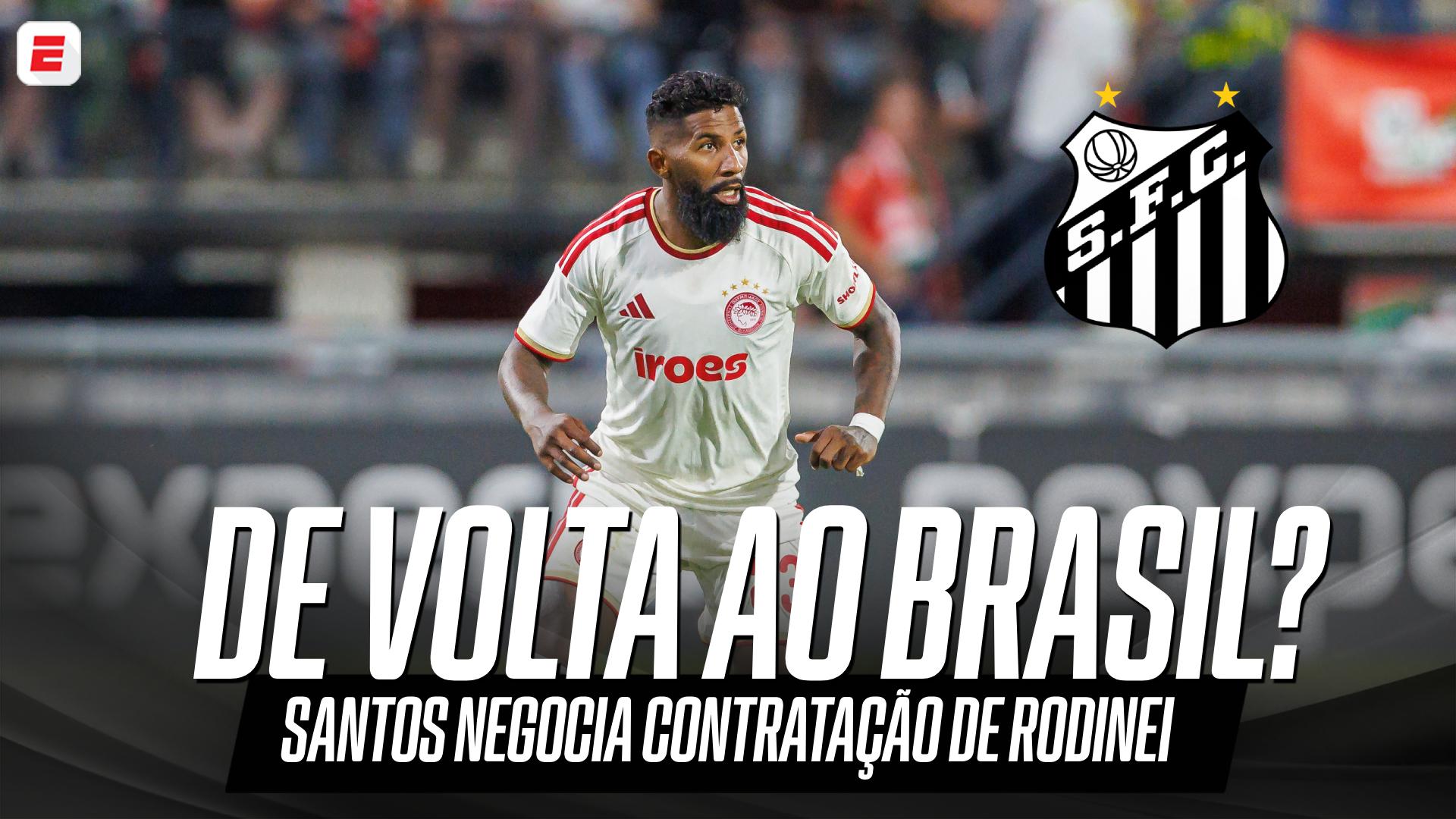 Santos negocia a contratação de Rodinei, ex-Flamengo; saiba detalhes