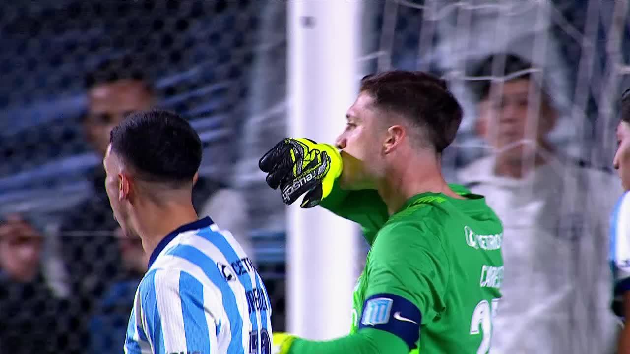 ¡Cambeses adivinó el palo y le tapó el penal a Arce!
