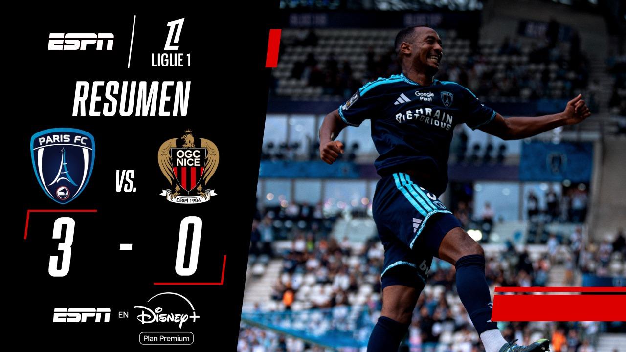 ¡Goleada de Paris FC ante Niza en la Ligue 1!