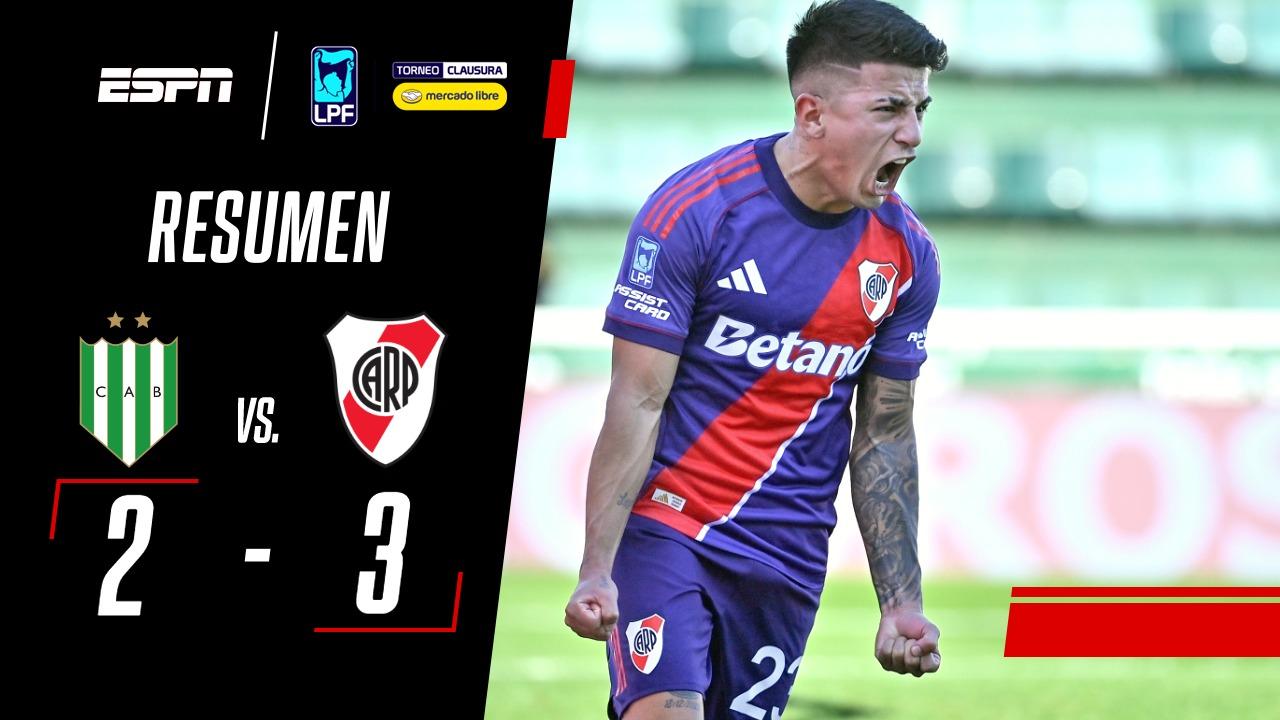 En el debut de Ponzio, River le ganó un partidazo a Banfield