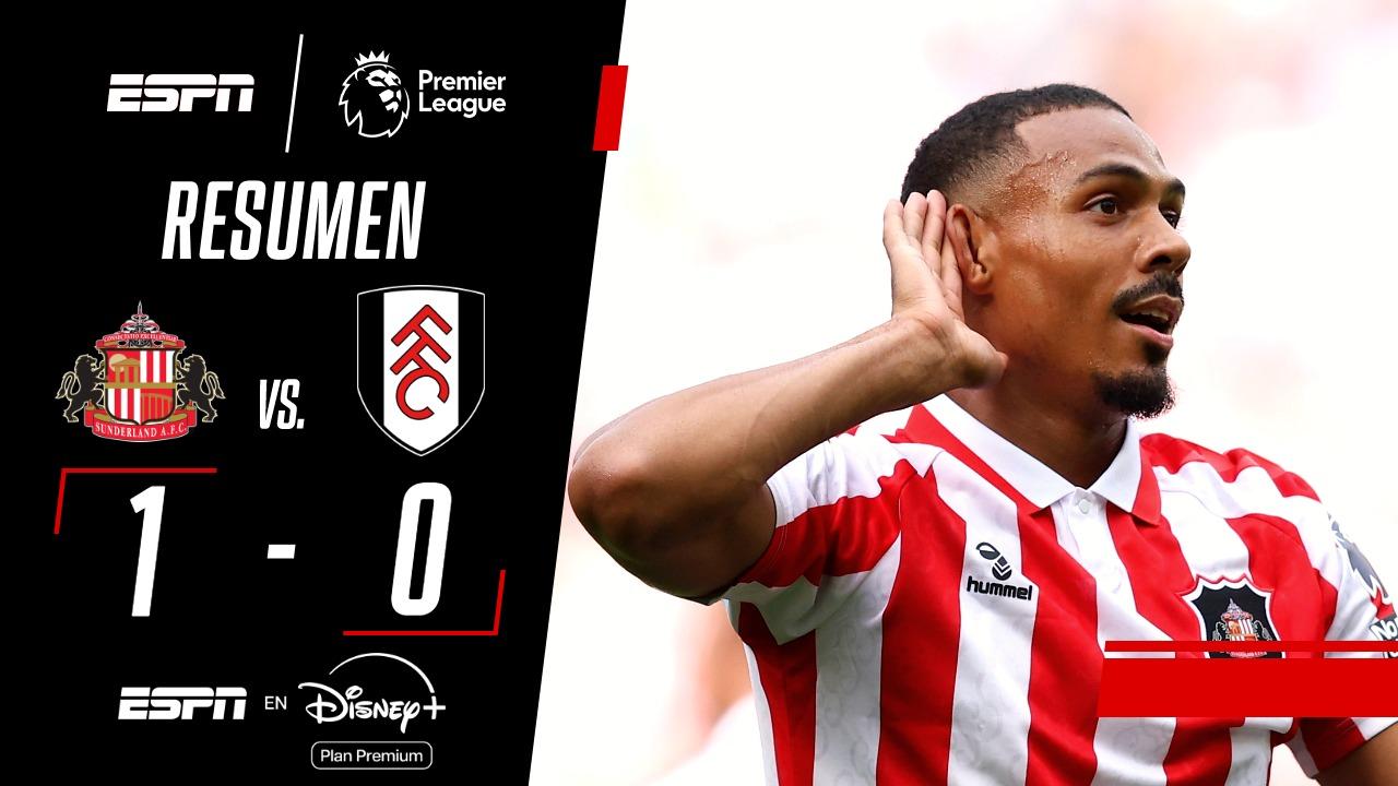 Con gol de Isidor, Sunderland derrotó 1-0 a Fulham