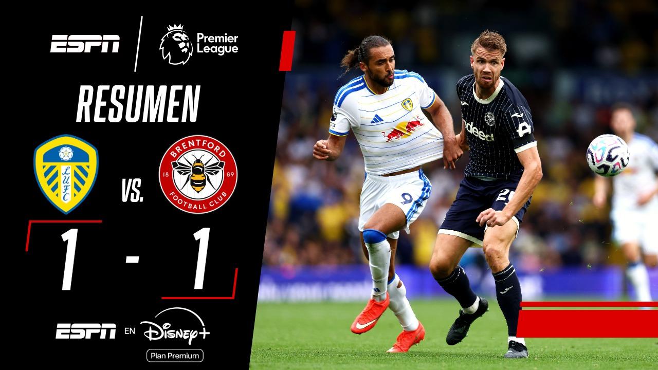 Leeds y Brentford repartieron puntos por la segunda fecha de la Premier League