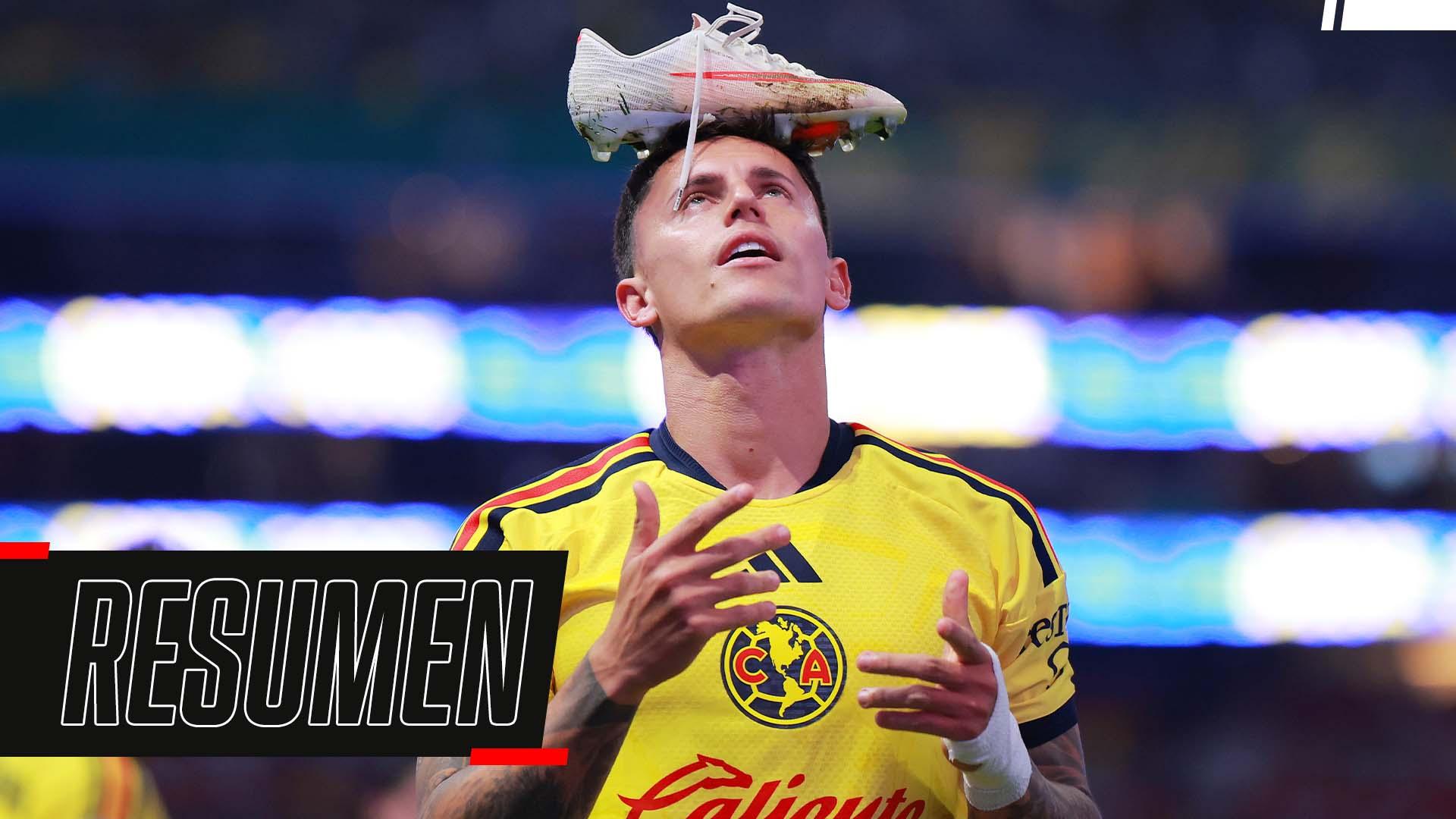 ¡Con gol de Brian Rodríguez, América estiró su invicto y sigue líder en la Liga MX!