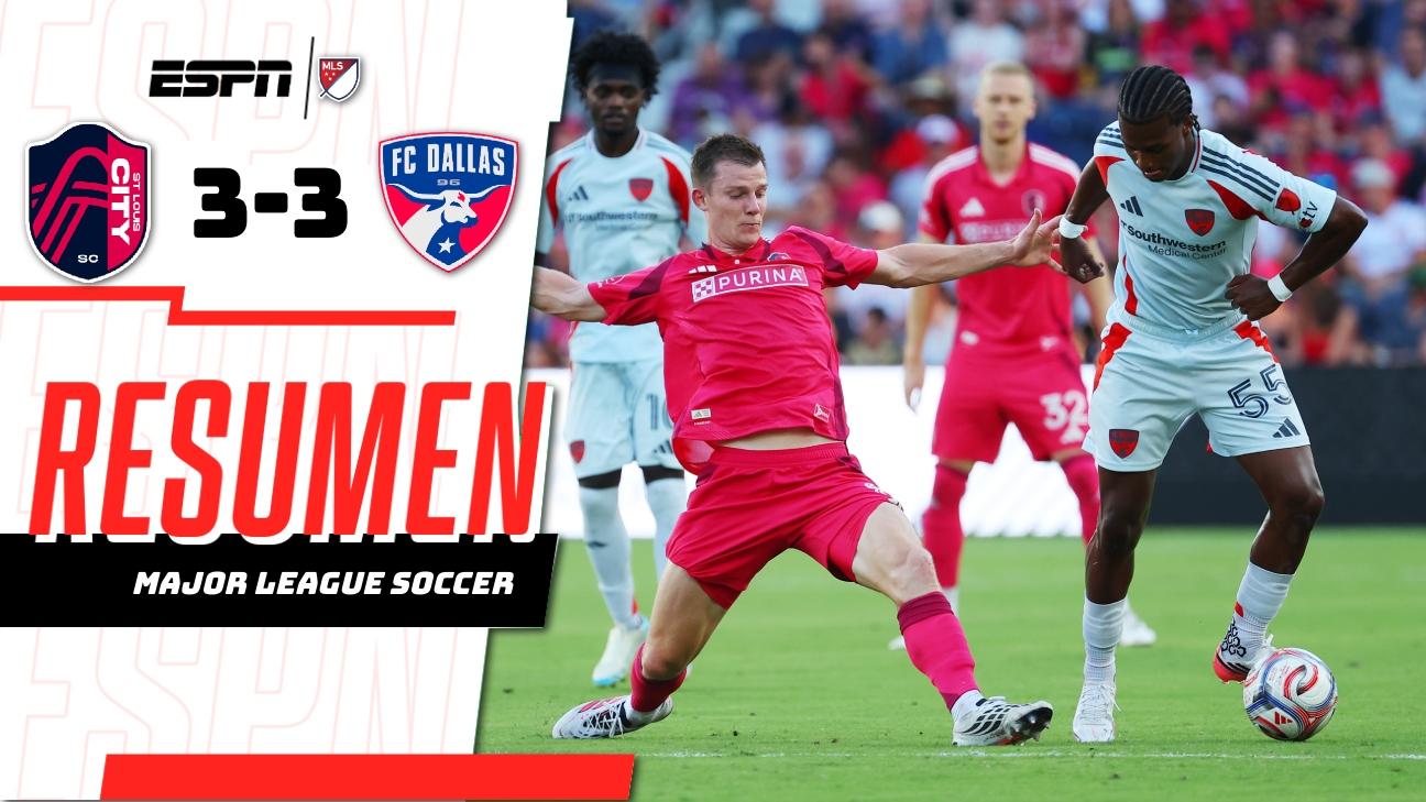 FC Dallas rescata un empate agónico ante St. Louis City