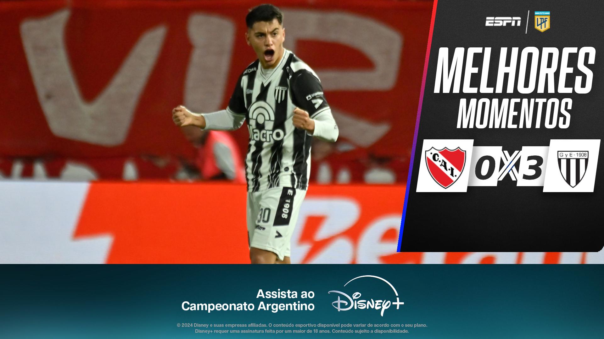 Independiente 0 x 3 Gimnasia Mendoza no Campeonato Argentino: VEJA os melhores momentos