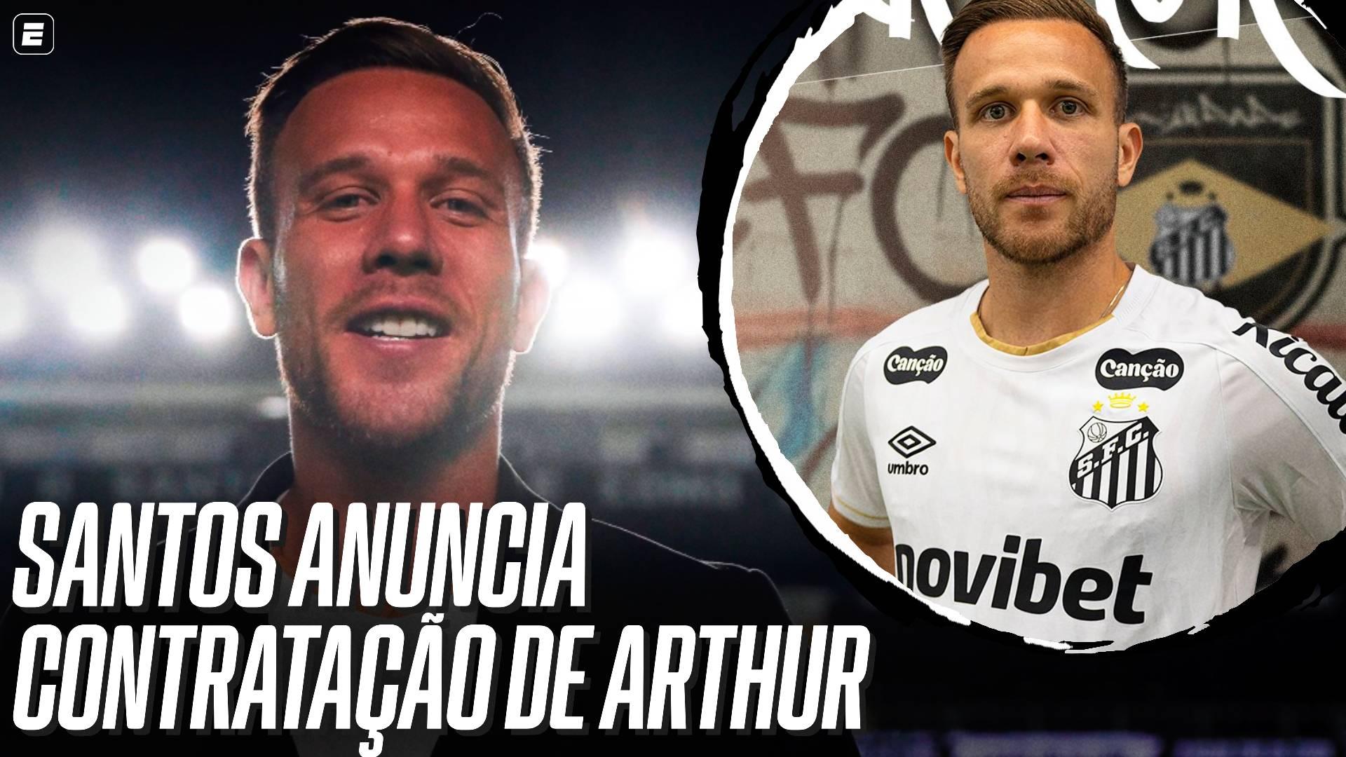 Santos anuncia contratação de Arthur; VEJA