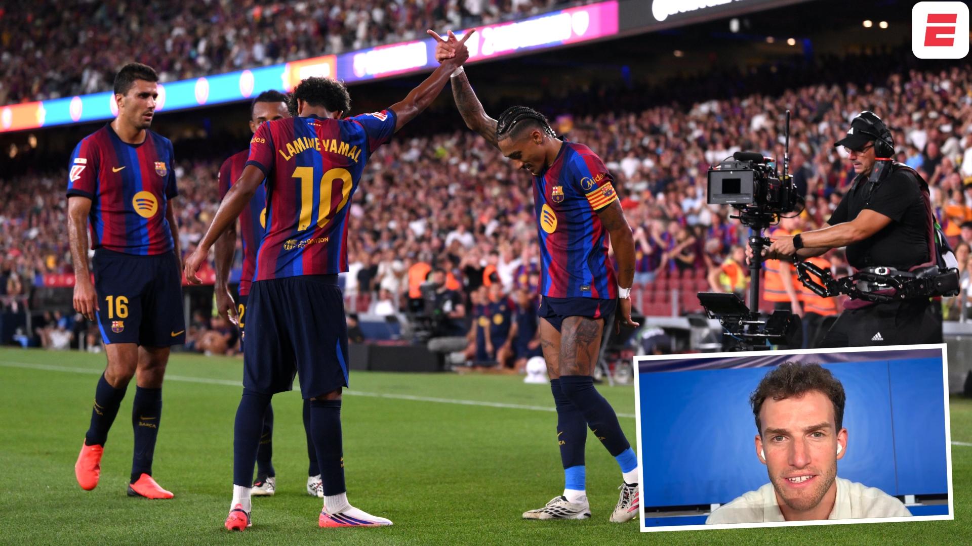 Barcelona encuentra el gol por todos lados y hace olvidar al '9'