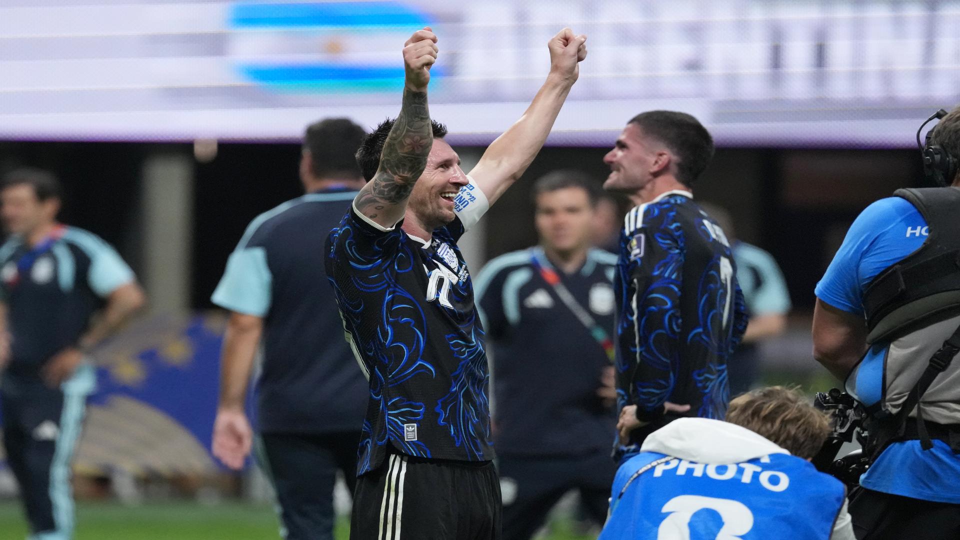 ¡Las asistencias de Messi ante Inglaterra!