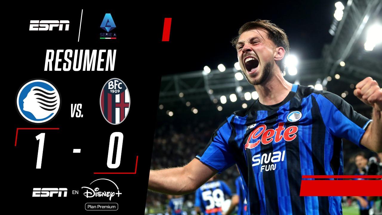 Atalanta festejó con un golazo agónico ante Bolonia