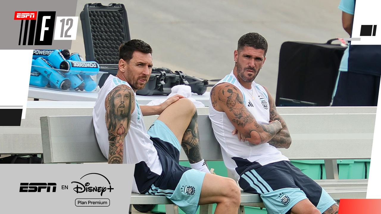 El sentido posteo de Rodrigo De Paul tras el anuncio de Messi de su retiro de la Selección