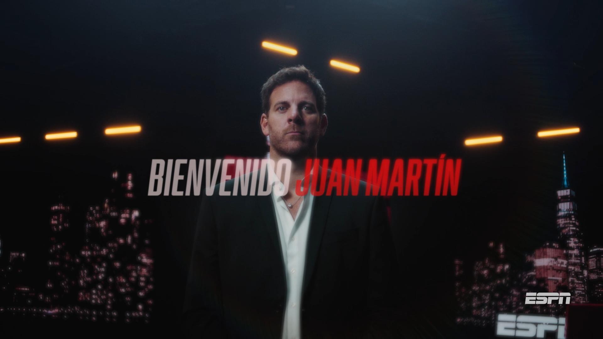 ¡Juan Martín del Potro se suma a ESPN!