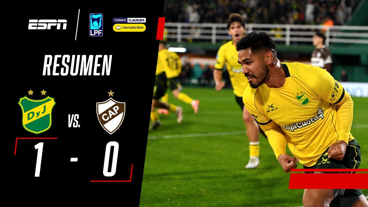 ¡Defensa hizo pie en Varela, venció a Platense y es escolta en el Clausura!