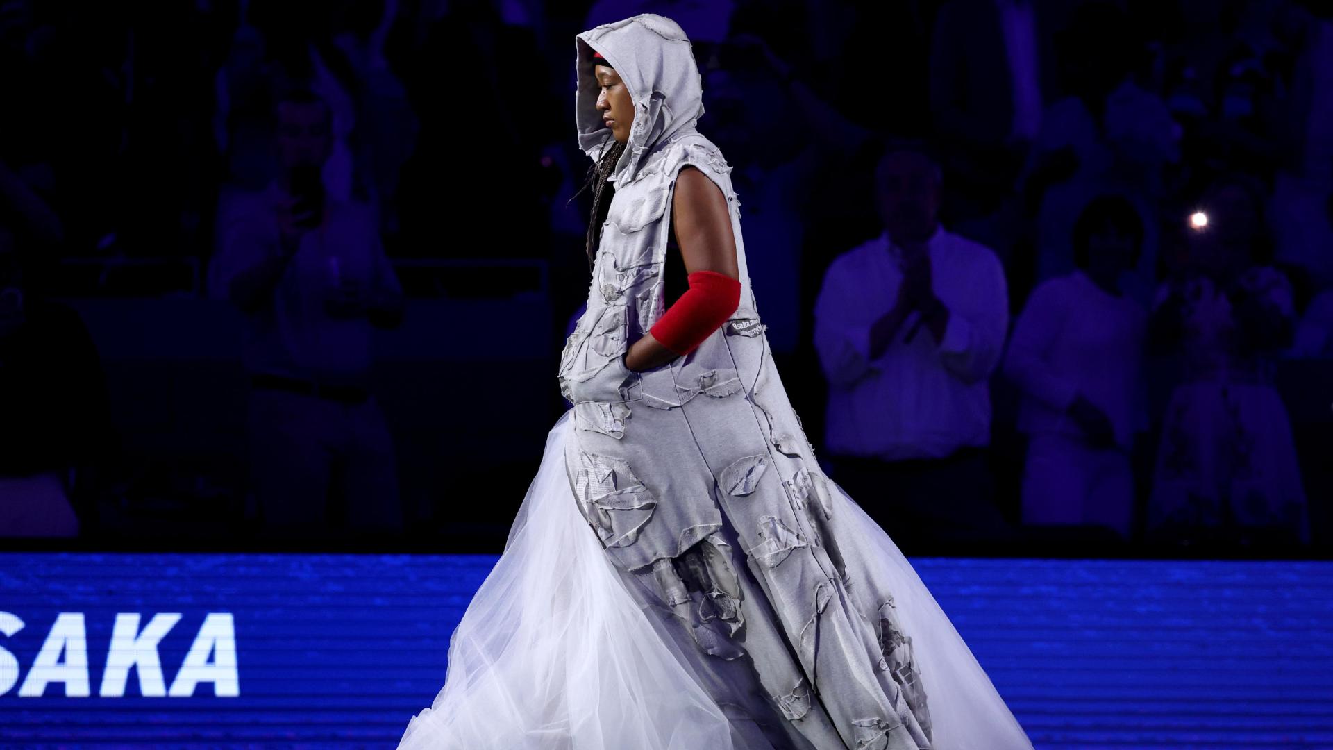 Naomi Osaka stuns with pre-match outfit