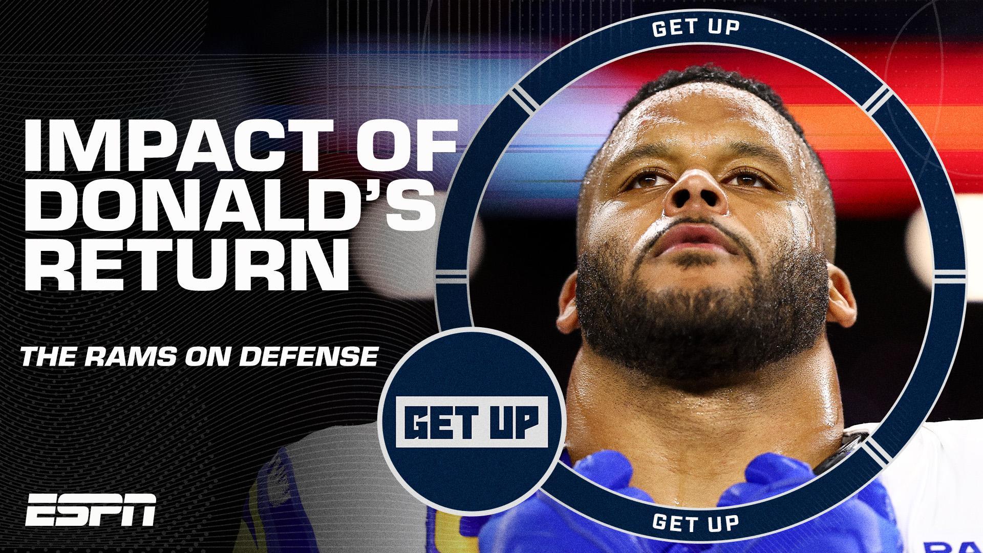 AARON DONALD IS BACK | PERFECT SEASON ahead for the Rams?! | Get Up