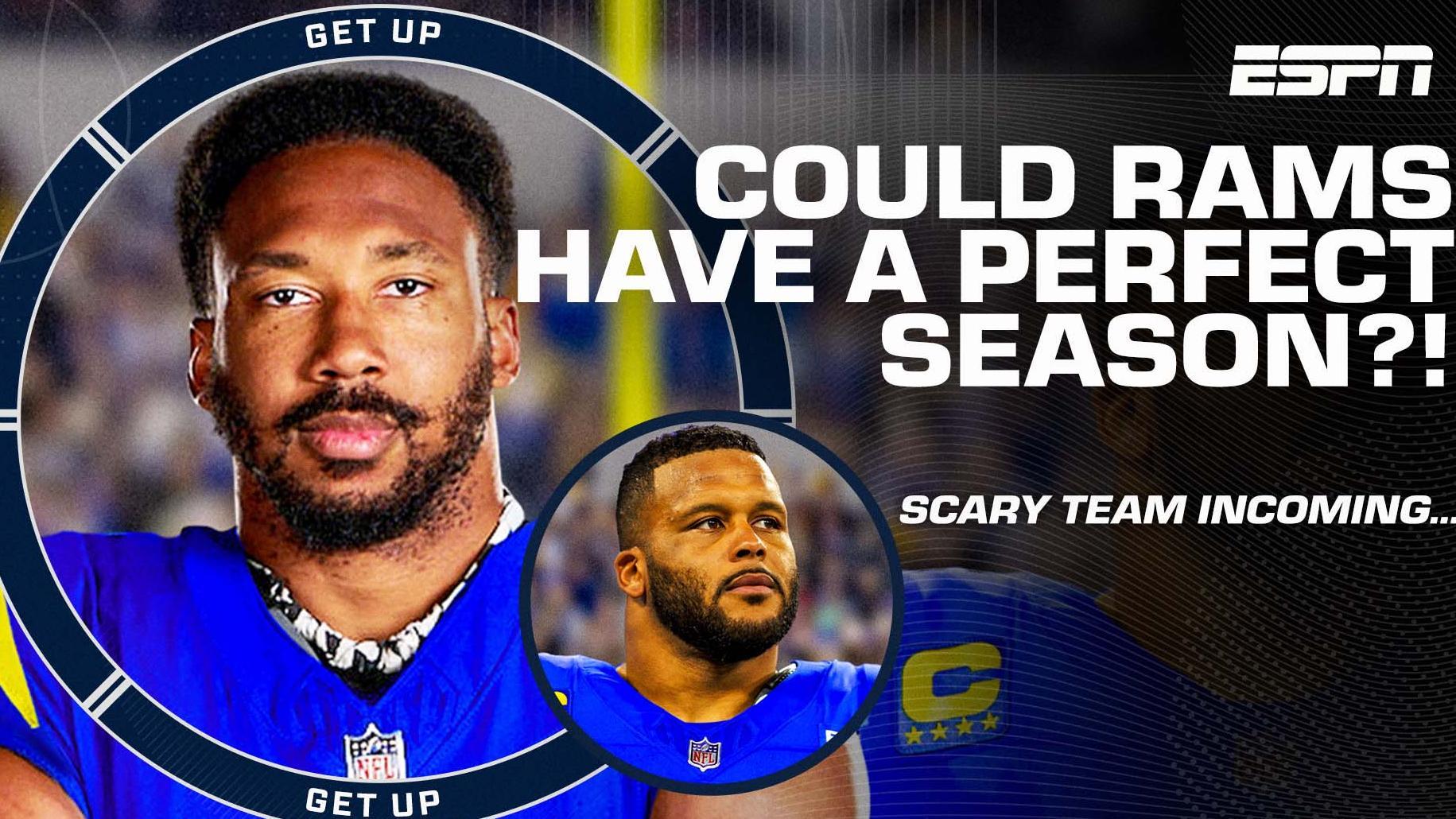 Is a perfect season a realistic goal for the Los Angeles Rams?