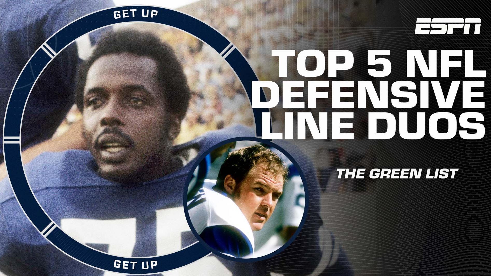 The Green List: Greeny's top defensive line duos in NFL history