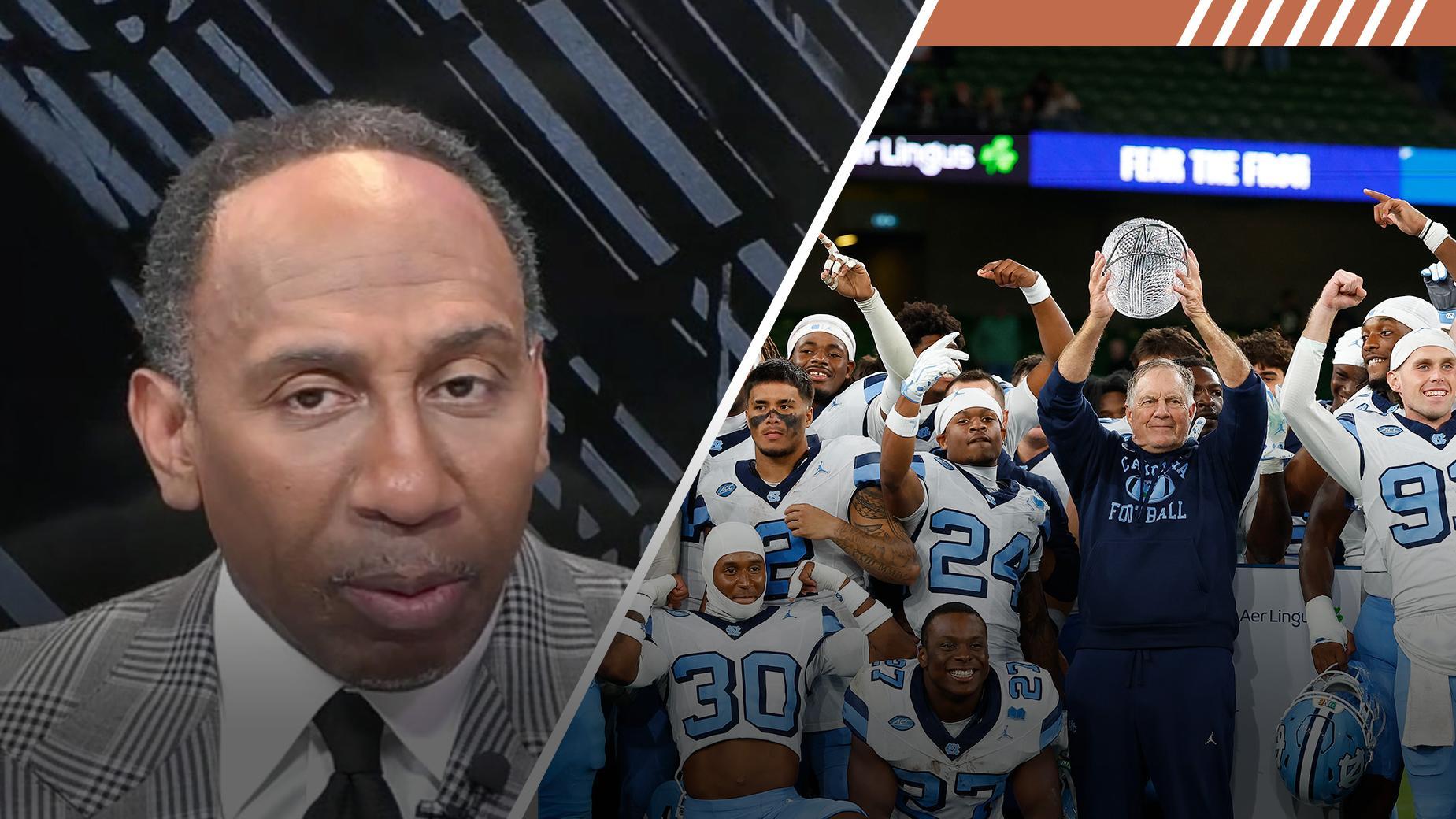 Why Stephen A. isn't putting much stock in UNC after win over TCU
